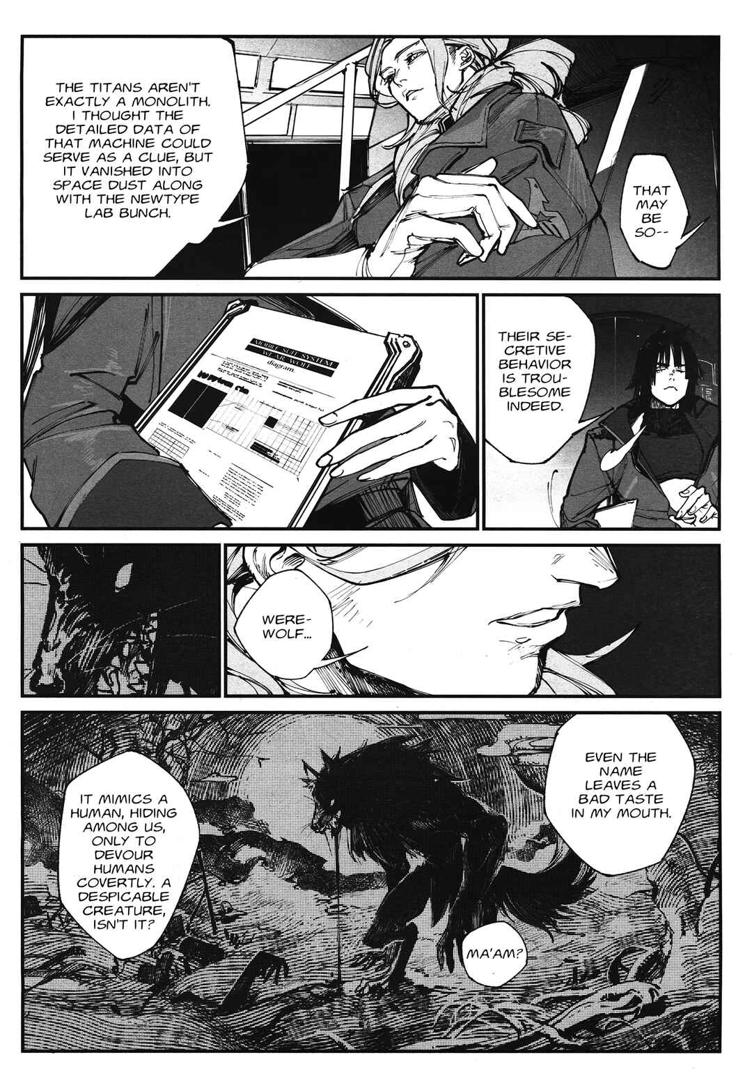 Kidou Senshi Gundam - Wearwolf Chapter 1 - Page 34