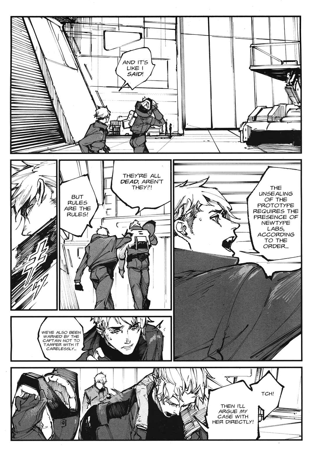 Kidou Senshi Gundam - Wearwolf Chapter 1 - Page 36