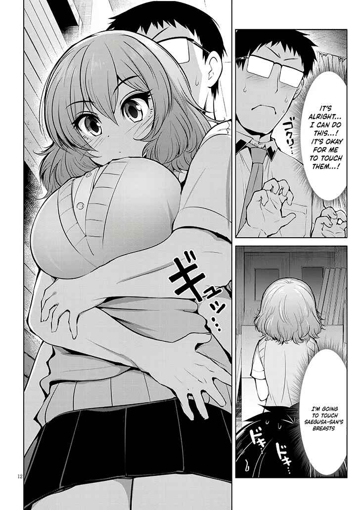 Saegusa-san wa Megane-senpai to Koi wo Egaku Chapter 9 - Page 12