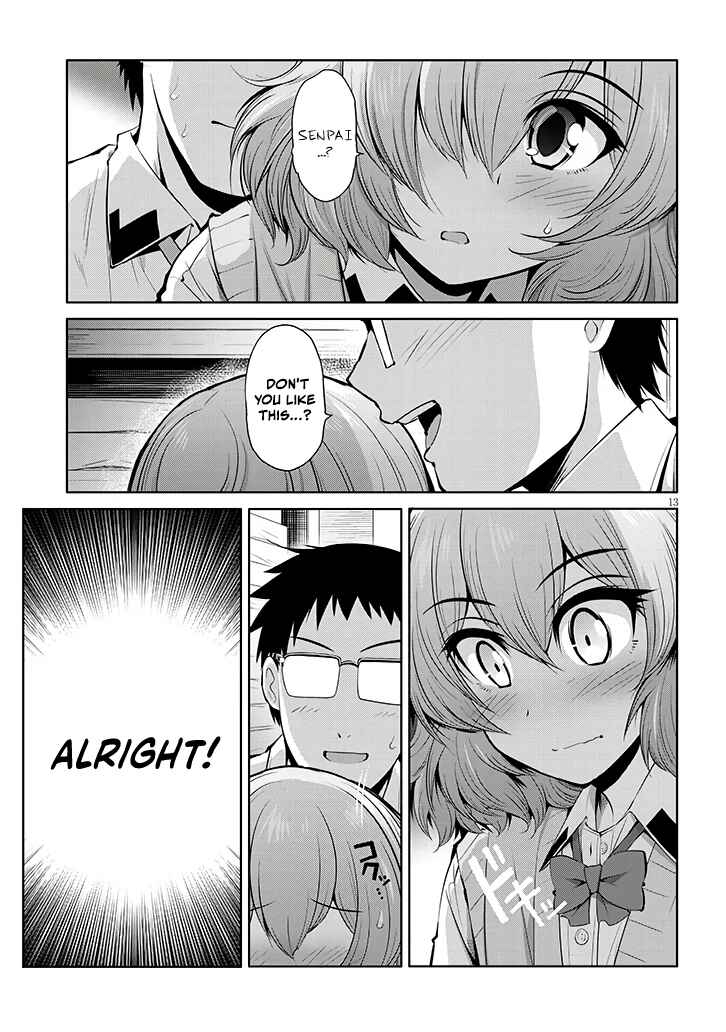 Saegusa-san wa Megane-senpai to Koi wo Egaku Chapter 9 - Page 13