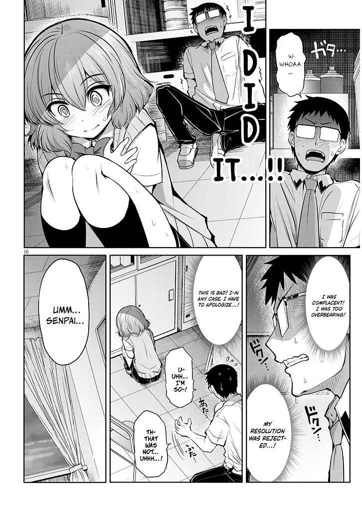 Saegusa-san wa Megane-senpai to Koi wo Egaku Chapter 9 - Page 16