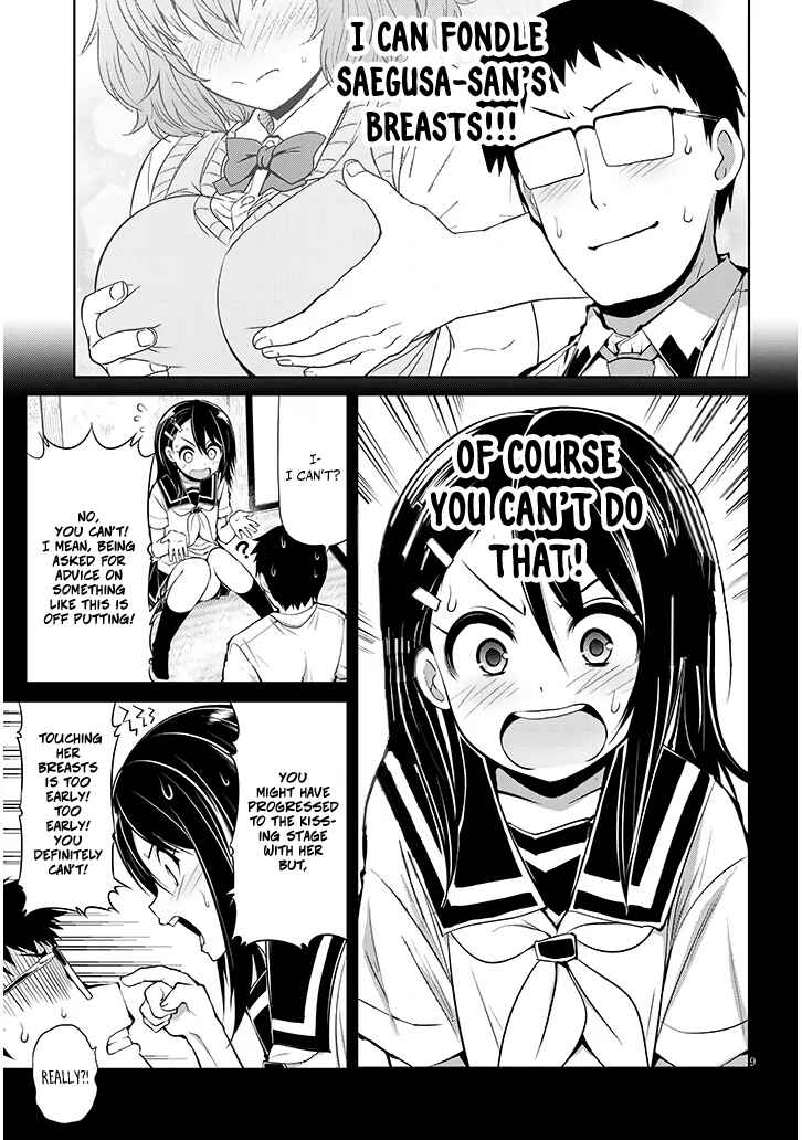 Saegusa-san wa Megane-senpai to Koi wo Egaku Chapter 9 - Page 9