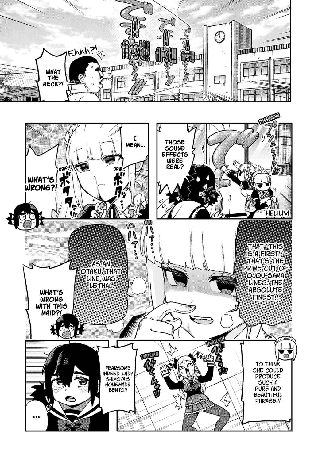 Hajimete desu wa!: Okumi Ojousama wa Hinako-chan o Beta Homeru Chapter 1 - Page 11