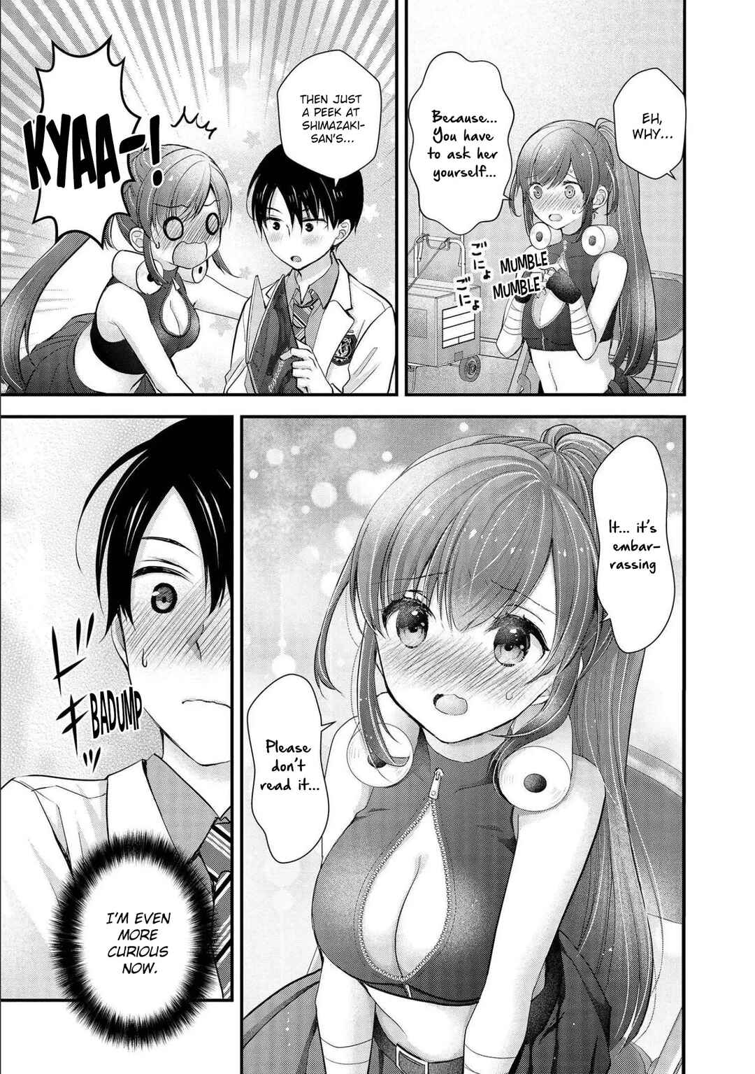 Shimazaki Nana @ Oshigoto Boshuuchuu Chapter 14 - Page 10