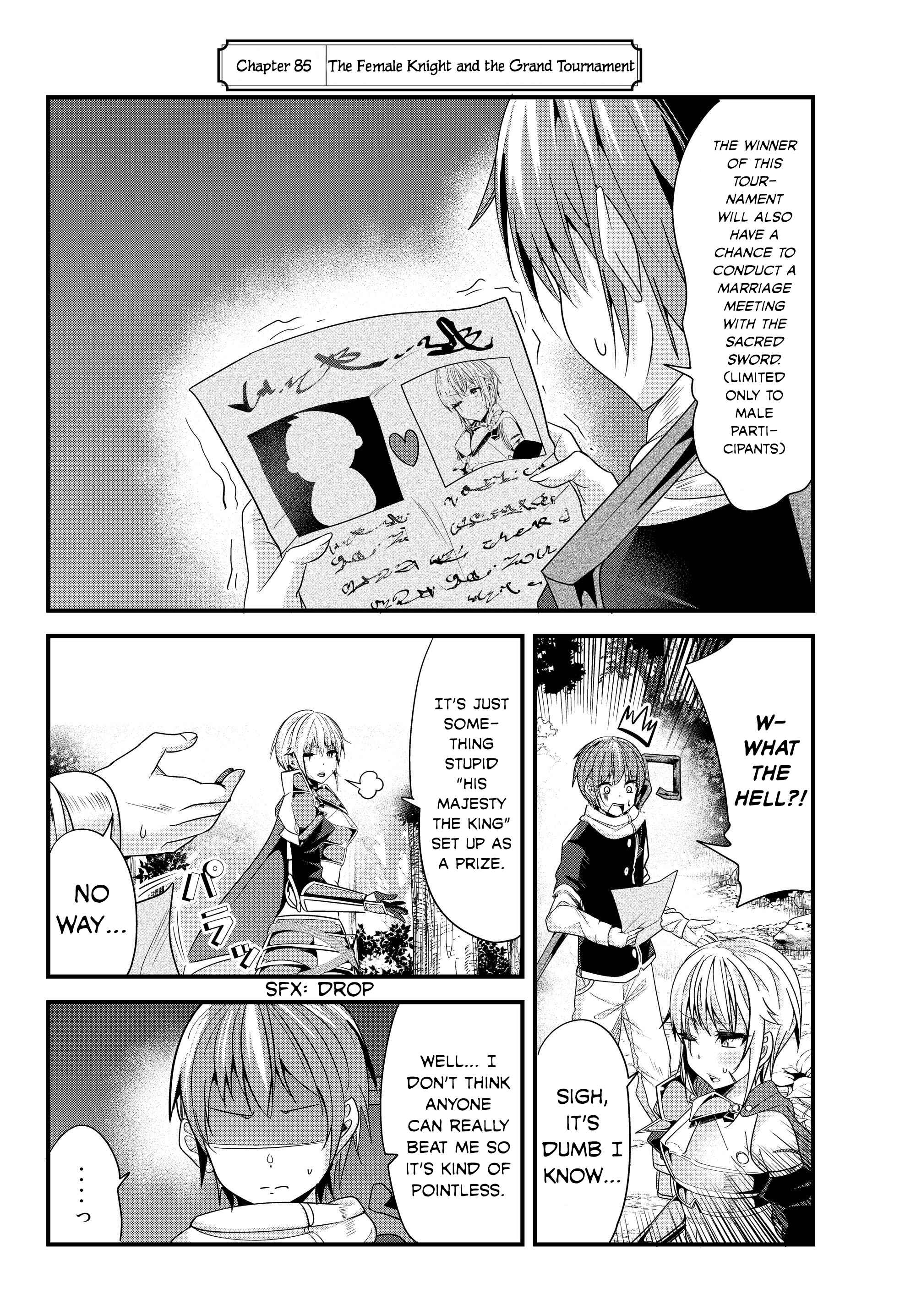 Ima made ichido mo Onna Atsukaisareta Koto ga nai Onnakishi o Onna Atsukai Suru Chapter 85 - Page 2