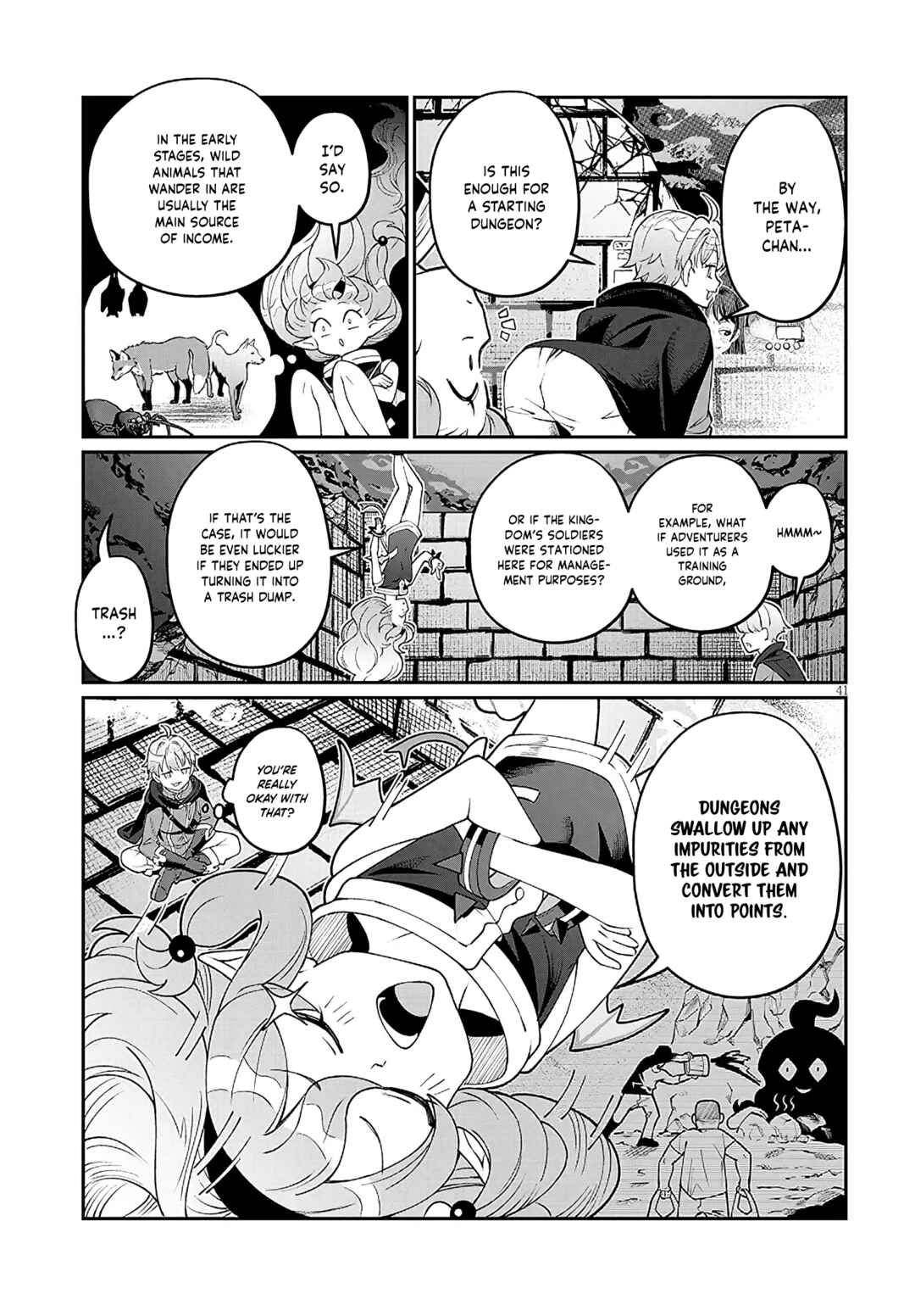 Isekai Tensei Dungeon Master: Onsen Dungeon o Tsukuru Chapter 1 - Page 41
