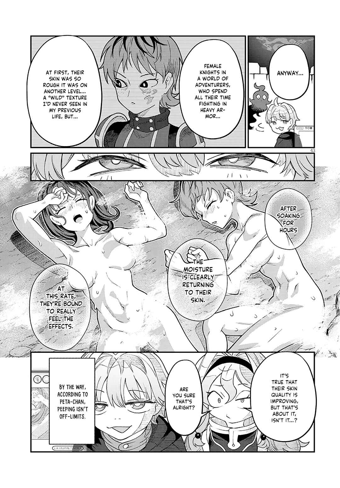 Isekai Tensei Dungeon Master: Onsen Dungeon o Tsukuru Chapter 1 - Page 43