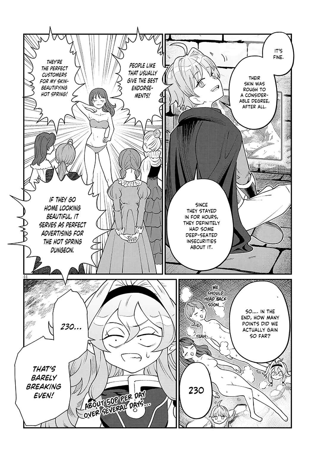 Isekai Tensei Dungeon Master: Onsen Dungeon o Tsukuru Chapter 1 - Page 44