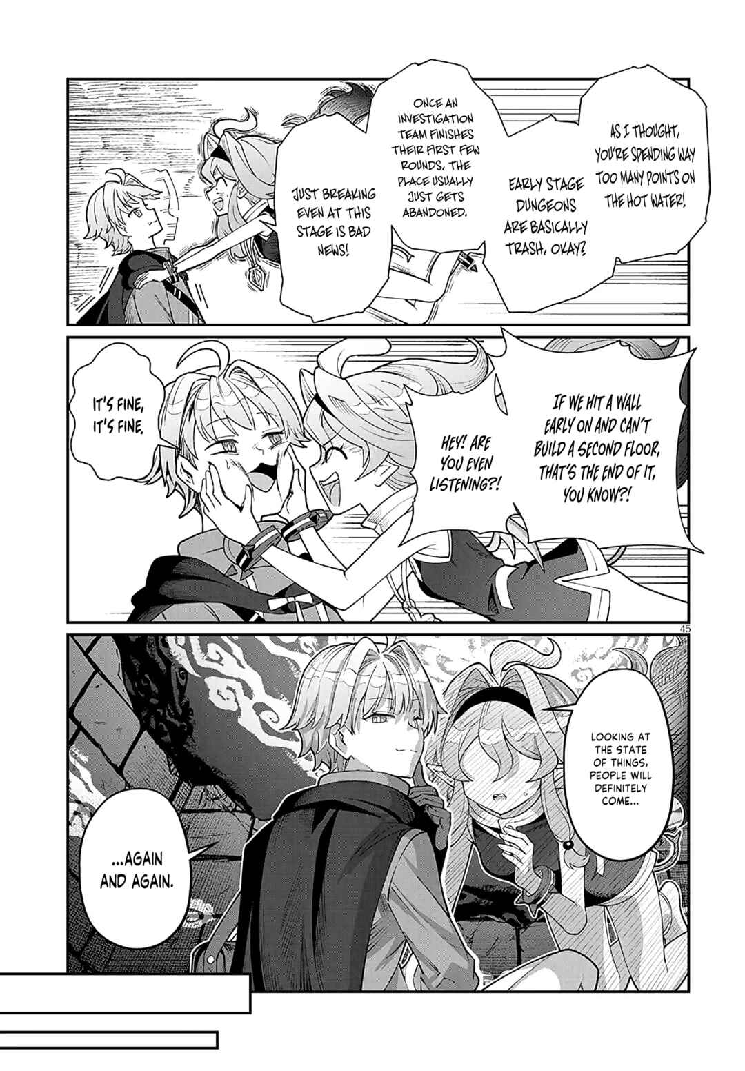 Isekai Tensei Dungeon Master: Onsen Dungeon o Tsukuru Chapter 1 - Page 45