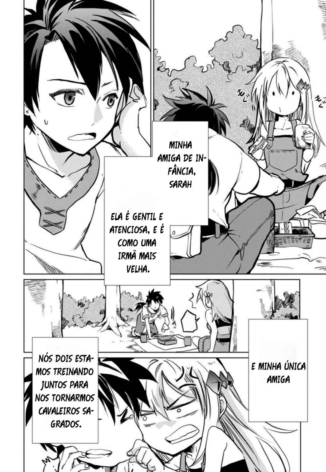 Class "Mushoku" no Eiyuutan: Koushaku-ke o Tsuihou Sareta ga, Jitsu wa Nagutta dake de Skill o Kakutoku Dekiru to Wakari, Tairiku Ichi no Eiyuu ni Noboritsumeru Chapter 1 - Page 6