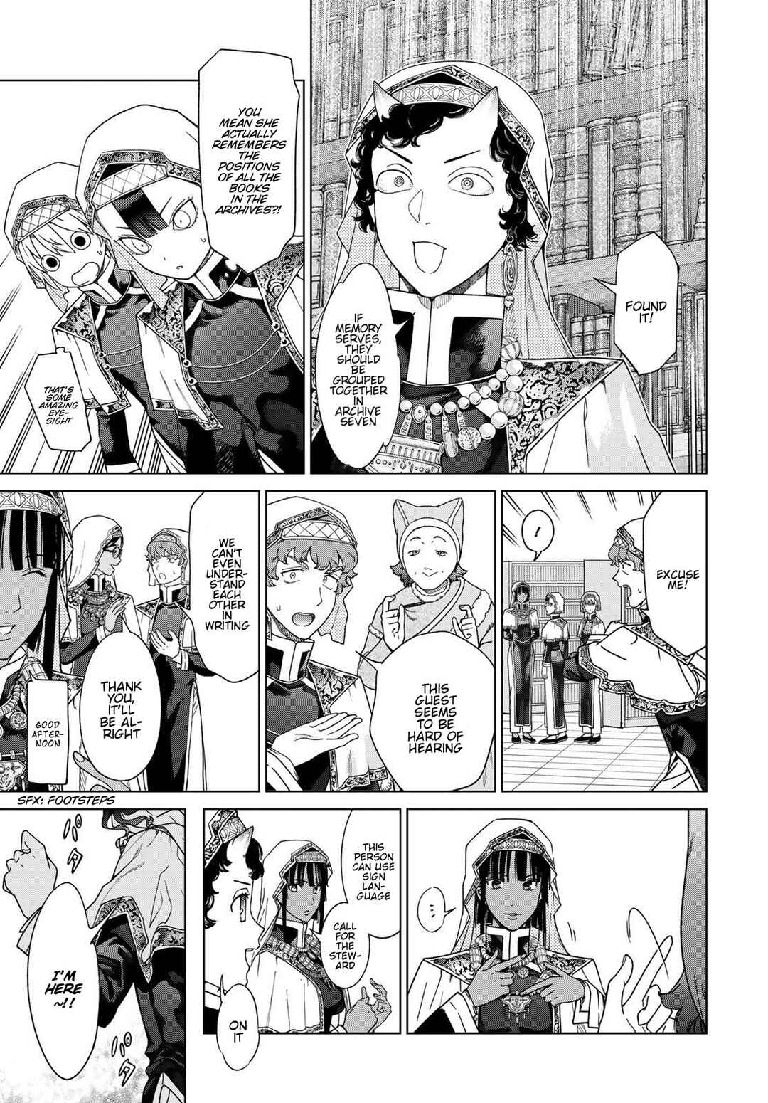 Toshokan no Daimajutsushi Chapter 47 - Page 9