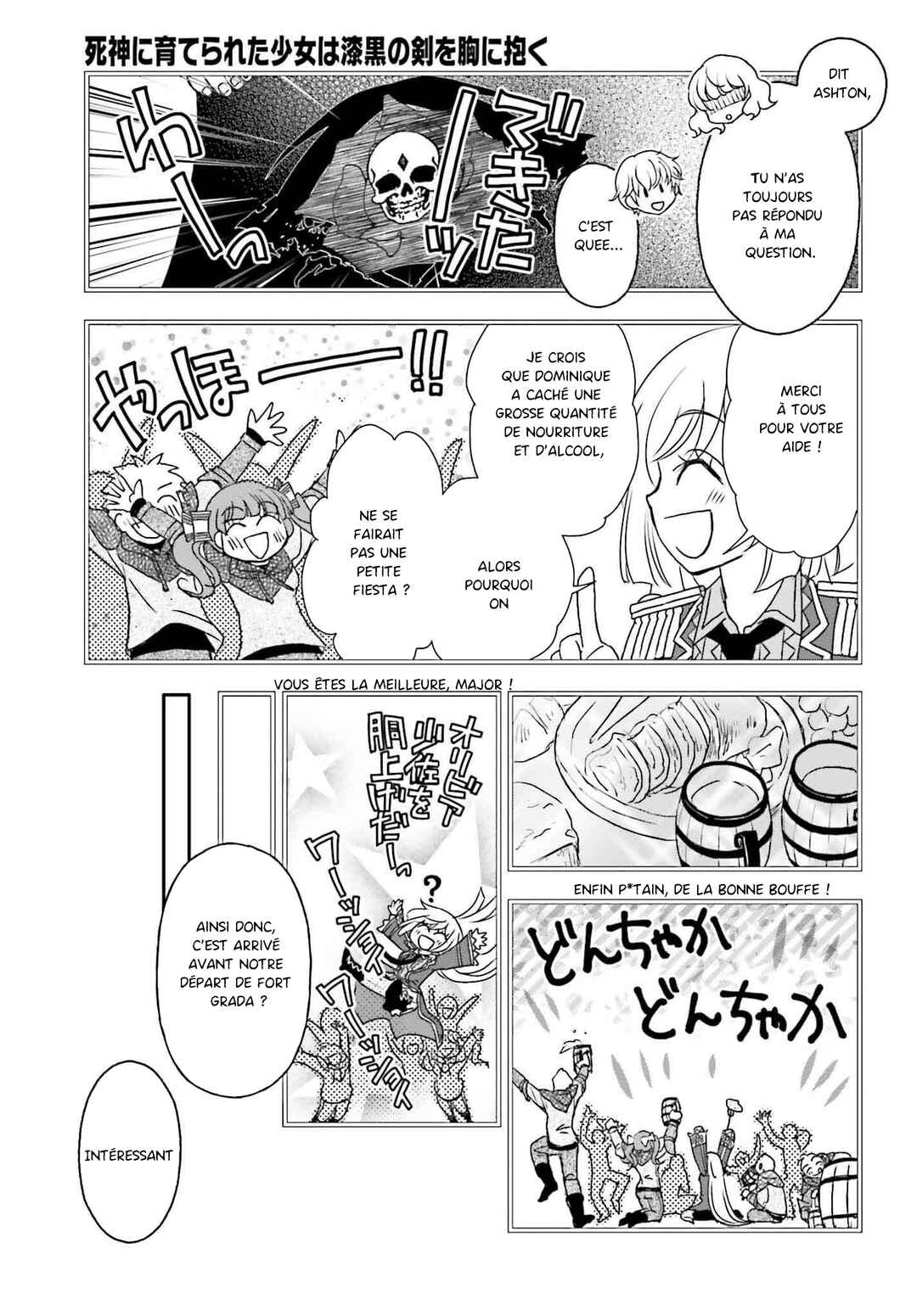 Shinigami ni Sodaterareta Shoujo wa Shikkoku no Tsurugi o Mune ni Idaku Chapter 51 - Page 7