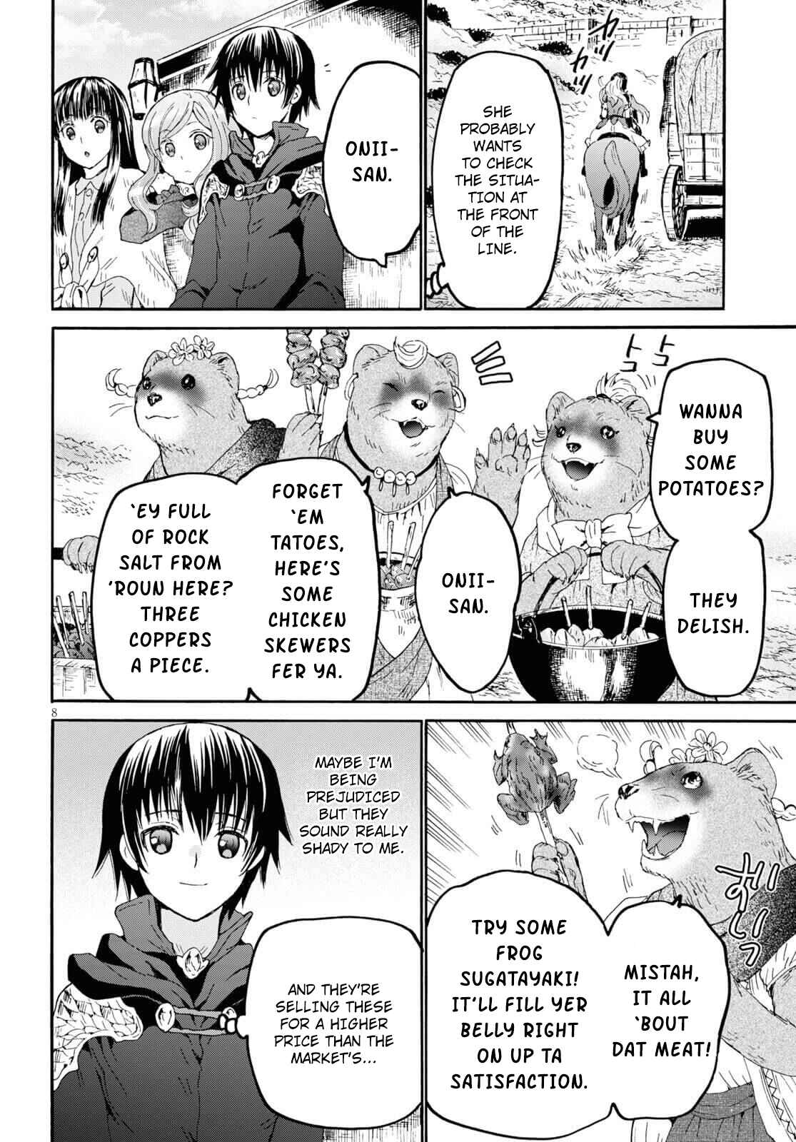 Death March kara Hajimaru Isekai Kyousoukyoku Chapter 70 - Page 7