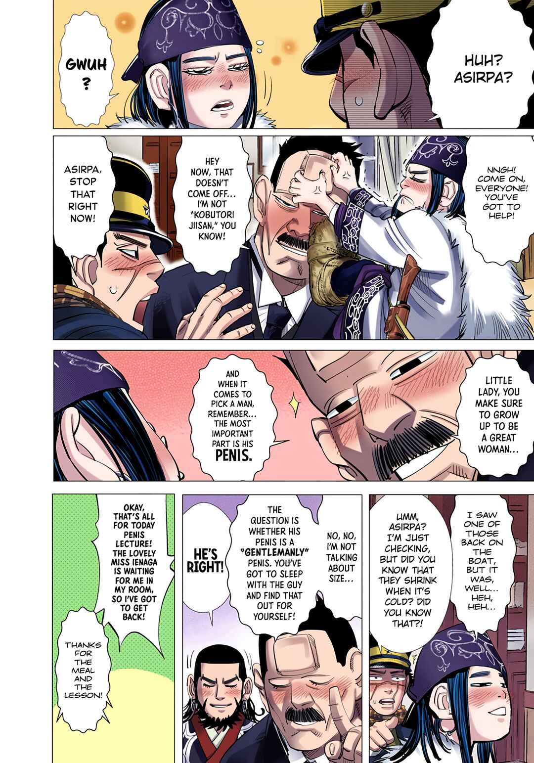 Golden Kamuy (Official Colored) Chapter 52 - Page 14