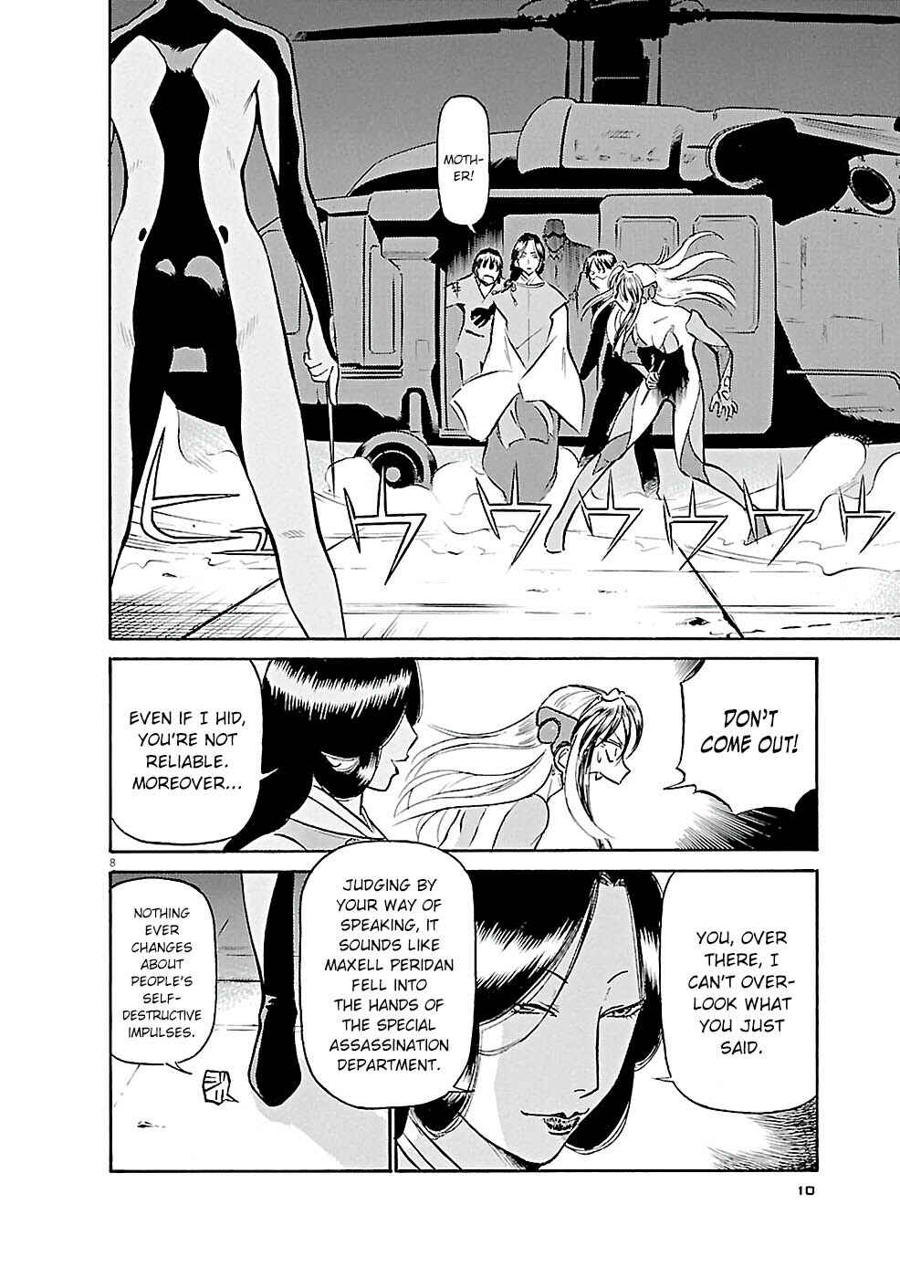 Tetsuwan Birdy Evolution Chapter 77.1 - Page 8