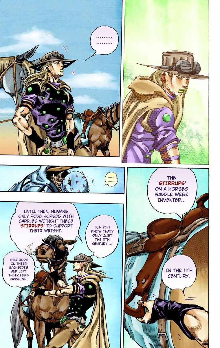 JoJo no Kimyou na Bouken: Part 7 - Steel Ball Run Color-ban Chapter 72 - Page 17