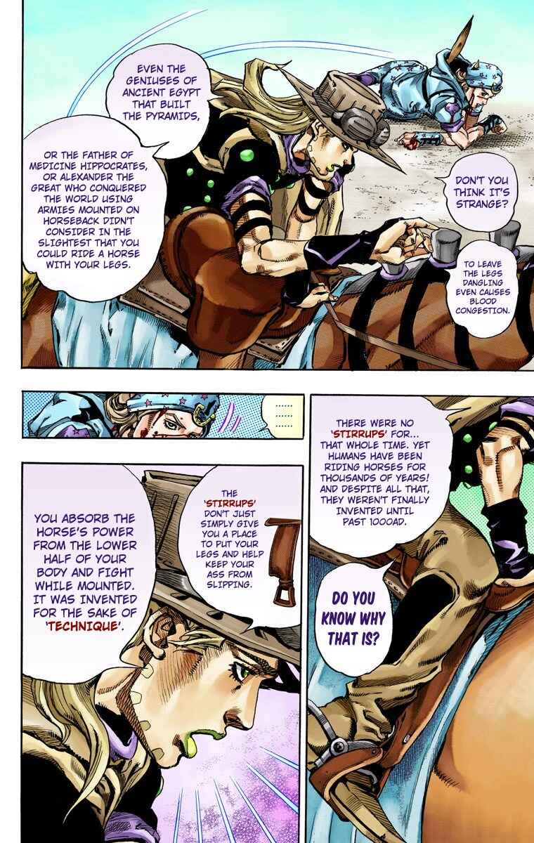 JoJo no Kimyou na Bouken: Part 7 - Steel Ball Run Color-ban Chapter 72 - Page 18