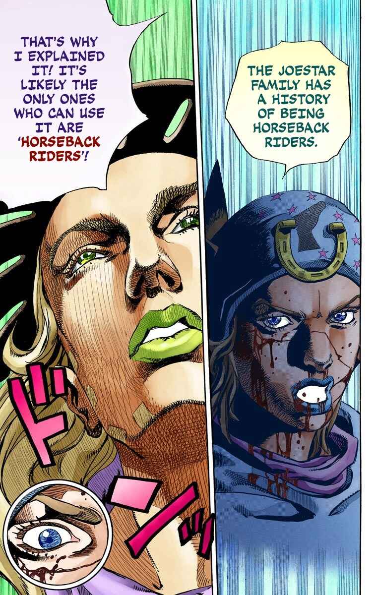 JoJo no Kimyou na Bouken: Part 7 - Steel Ball Run Color-ban Chapter 72 - Page 22