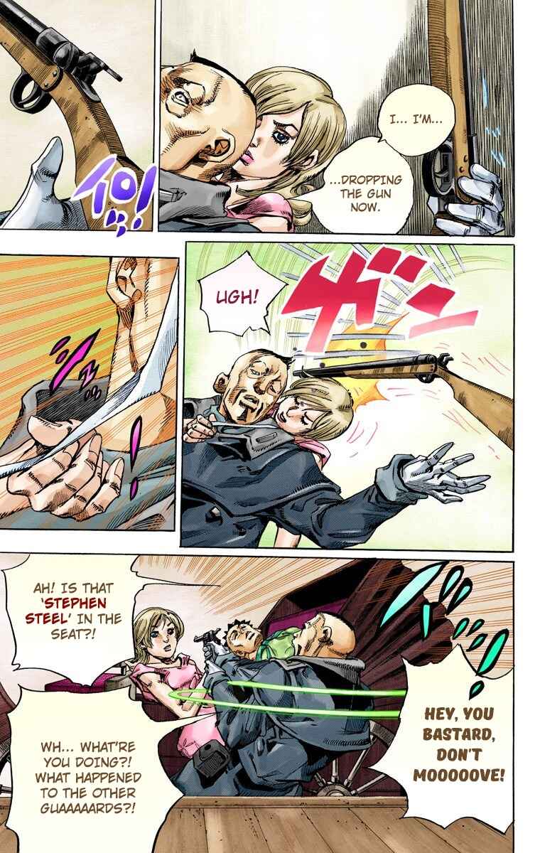 JoJo no Kimyou na Bouken: Part 7 - Steel Ball Run Color-ban Chapter 72 - Page 28