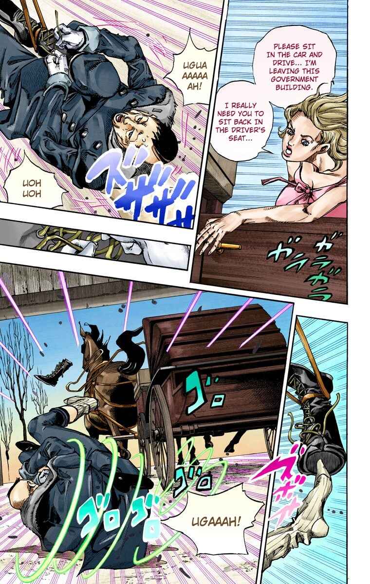 JoJo no Kimyou na Bouken: Part 7 - Steel Ball Run Color-ban Chapter 72 - Page 32