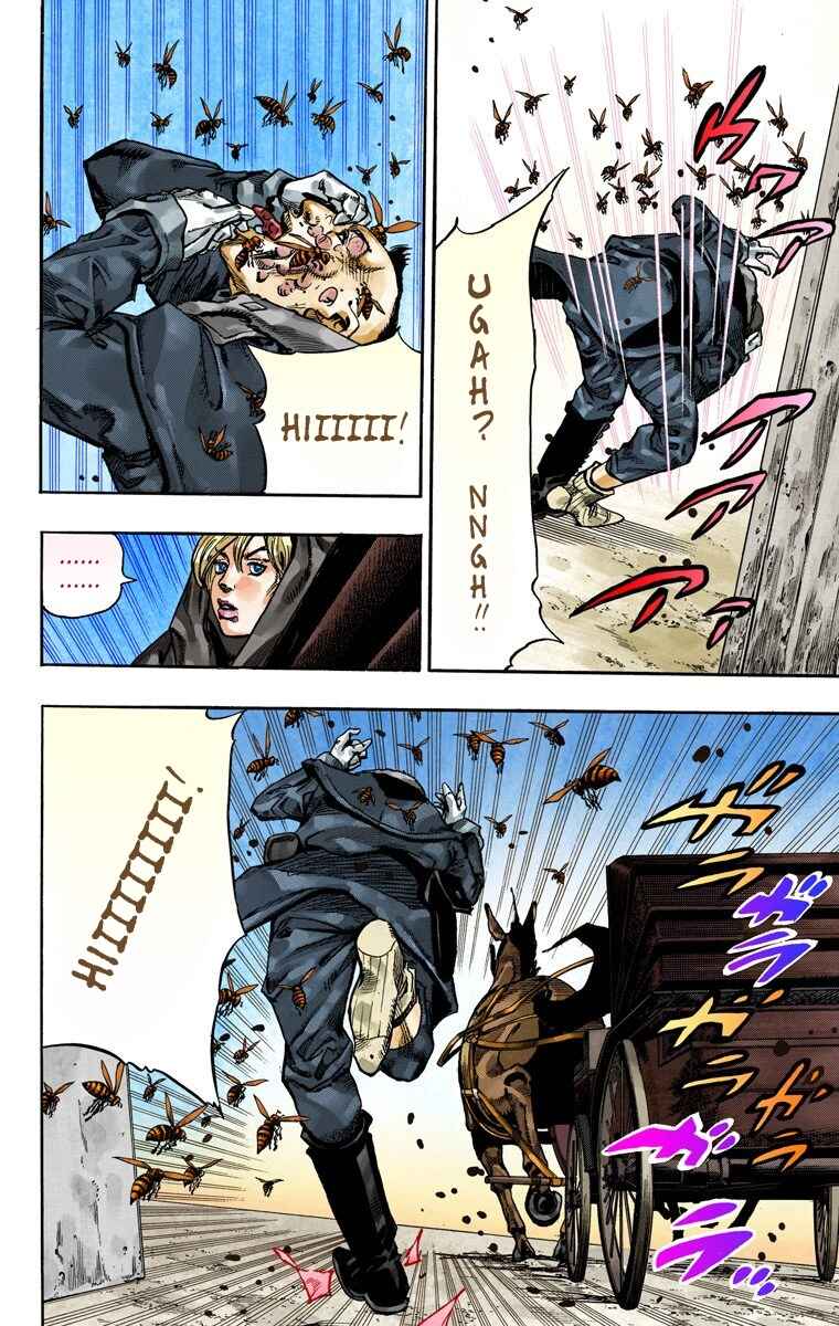 JoJo no Kimyou na Bouken: Part 7 - Steel Ball Run Color-ban Chapter 72 - Page 35