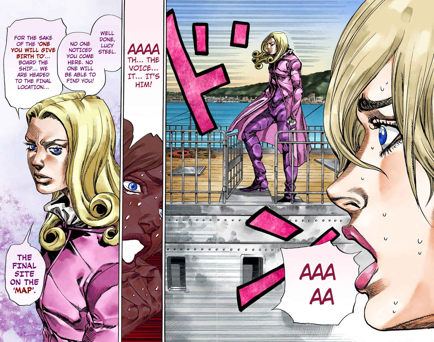 JoJo no Kimyou na Bouken: Part 7 - Steel Ball Run Color-ban Chapter 72 - Page 44
