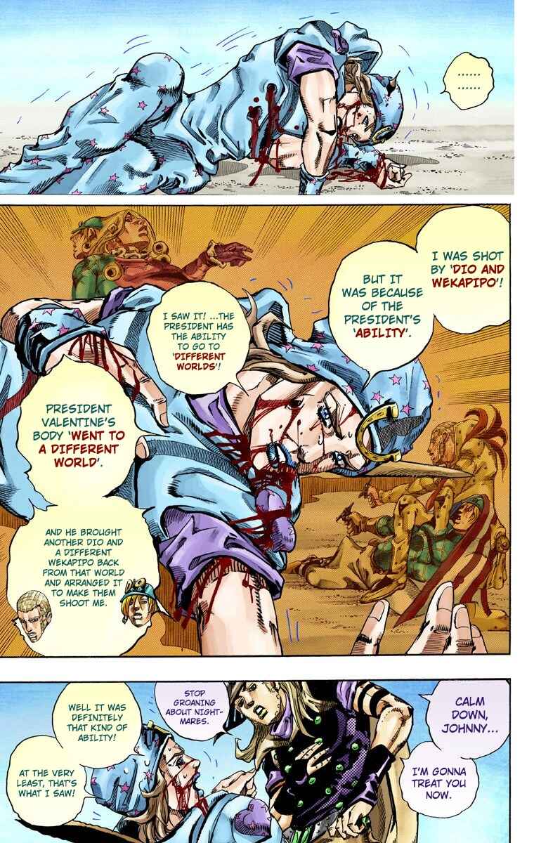 JoJo no Kimyou na Bouken: Part 7 - Steel Ball Run Color-ban Chapter 72 - Page 7