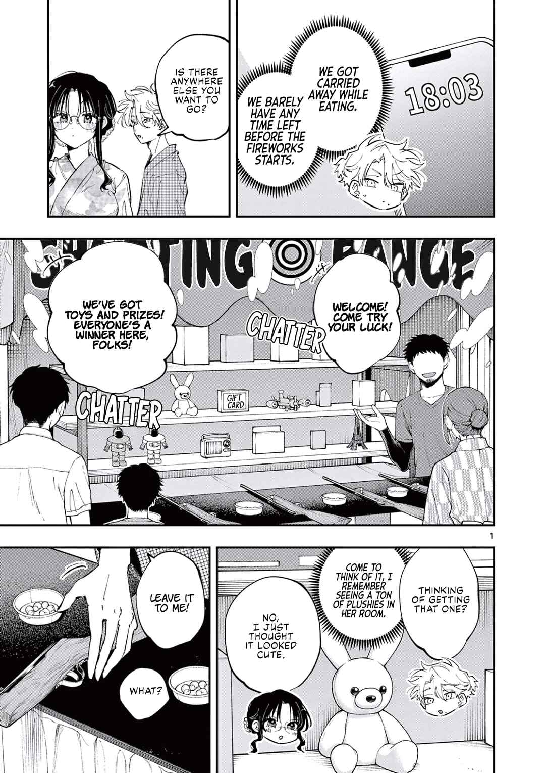 Tonari no Seki no Yatsu ga Souiu Me de Mitekuru Chapter 80 - Page 1