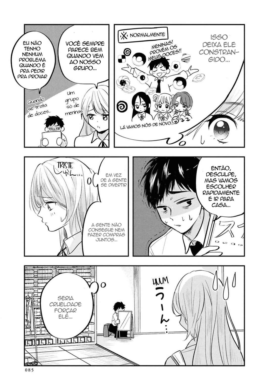 Aisare Tenshi na Classmate ga, Ore ni Dake Itazura ni Hohoemu Chapter 3 - Page 9