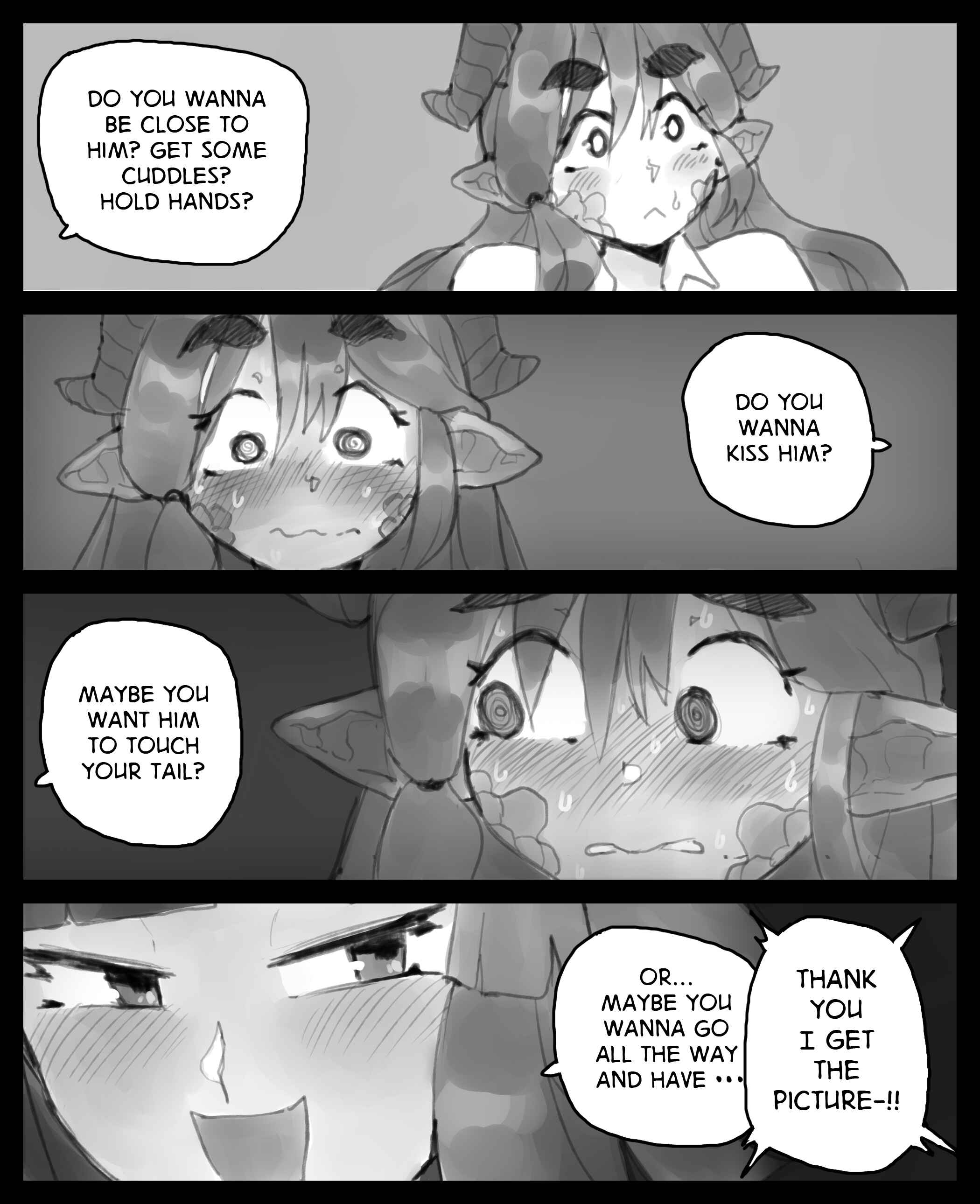 My Childhood Friend Is A Dragon Who's Embarrassed About the Size Of Her Tail Chapter 8 - Page 2