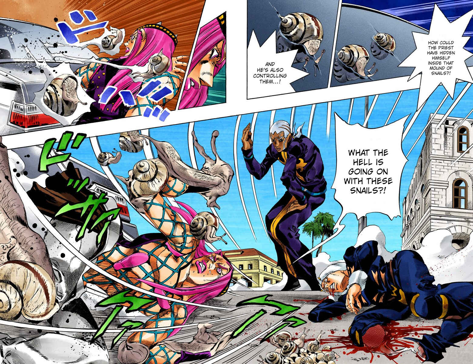 JoJo no Kimyou na Bouken: Part 6 - Stone Ocean Color-ban Chapter 134 - Page 4
