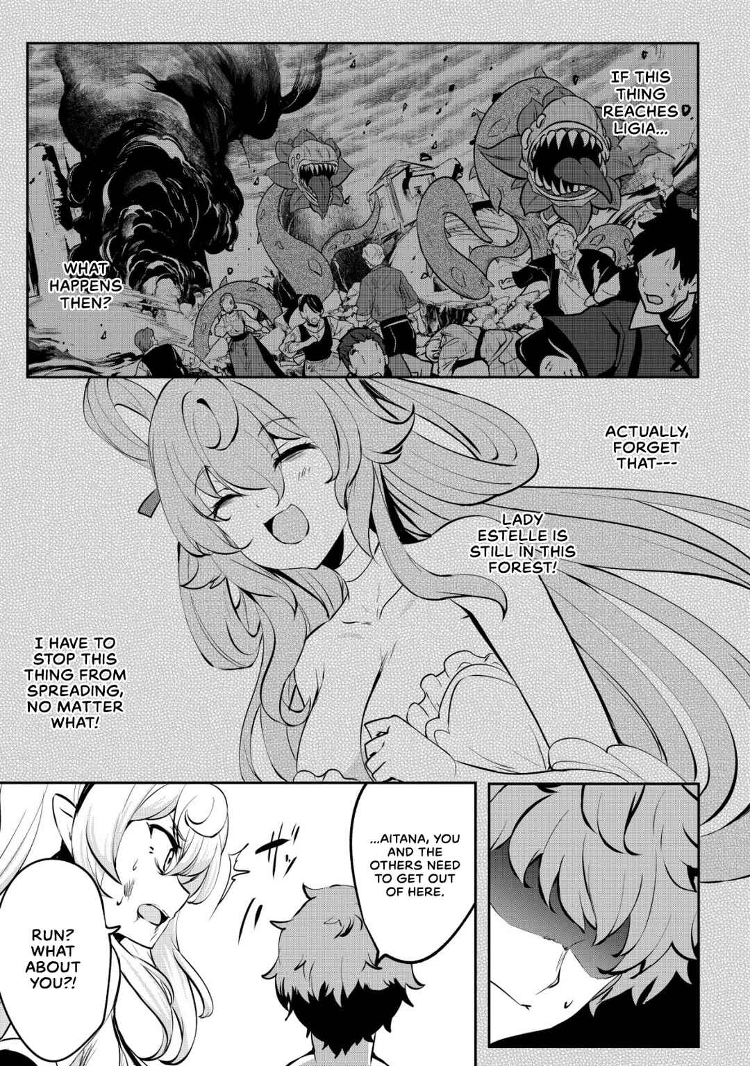 Dore dake Doryoku Shite mo Mannen Level 0 no Ore wa Tsuihou Sareta ~Shin no Teki to Yobareta Shounen wa, Shachiku Megami to Deatte Saikyou no Chikara wo Te ni Ireru~ Chapter 13 - Page 14