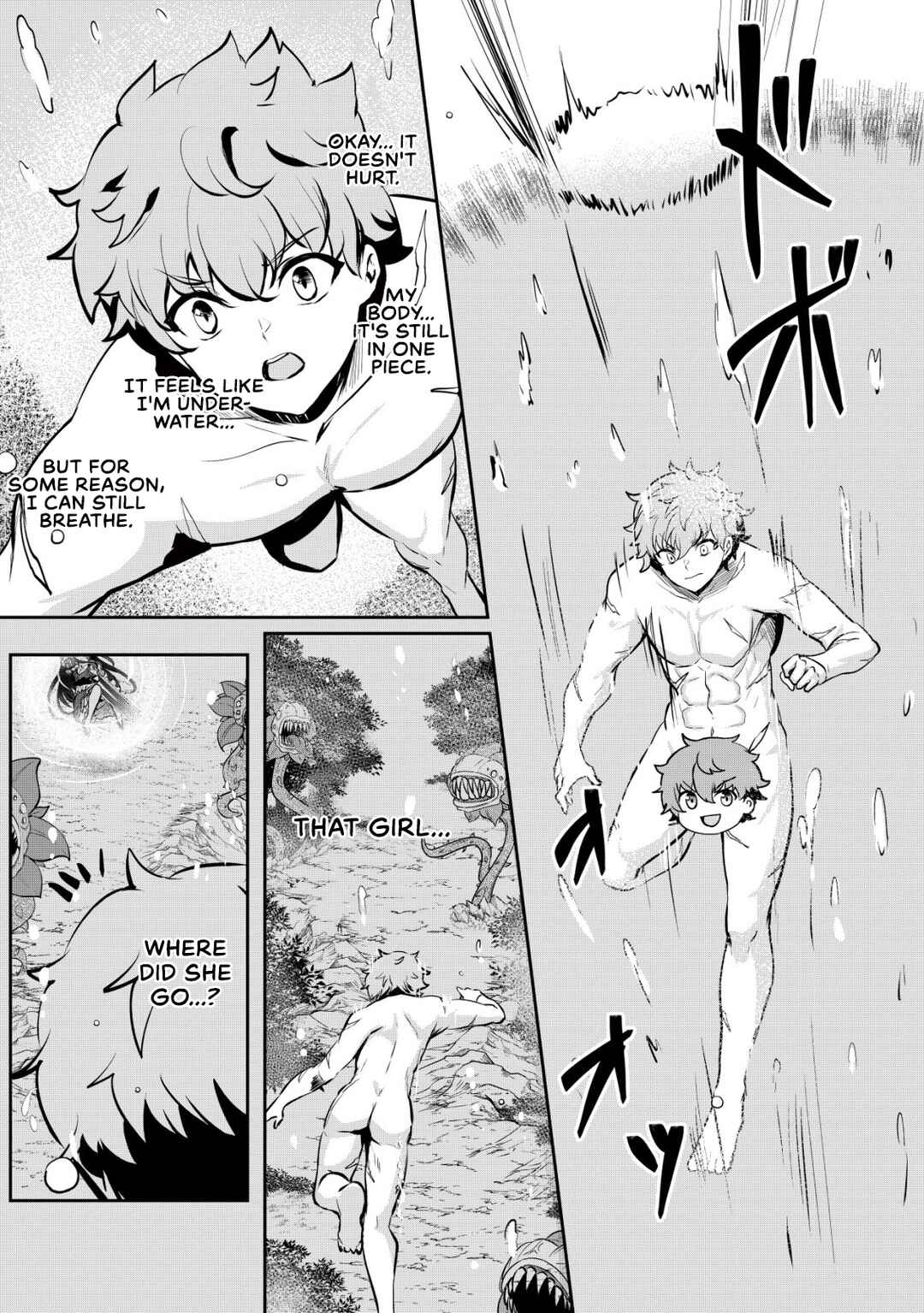 Dore dake Doryoku Shite mo Mannen Level 0 no Ore wa Tsuihou Sareta ~Shin no Teki to Yobareta Shounen wa, Shachiku Megami to Deatte Saikyou no Chikara wo Te ni Ireru~ Chapter 13 - Page 16