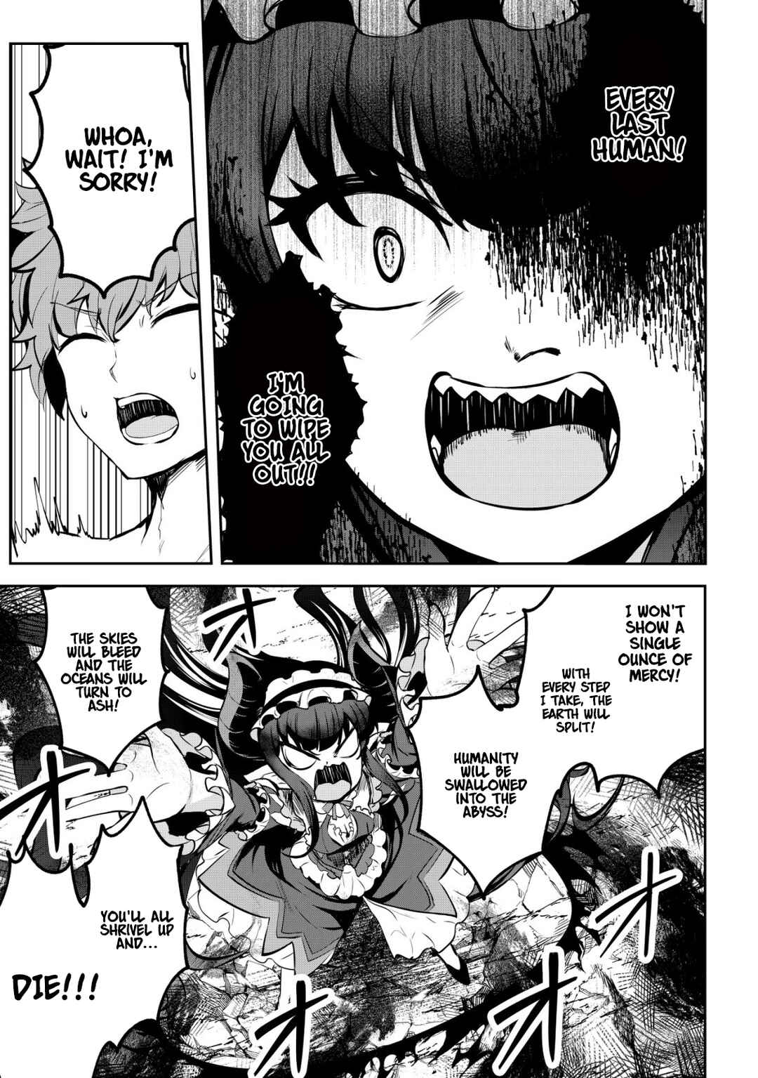 Dore dake Doryoku Shite mo Mannen Level 0 no Ore wa Tsuihou Sareta ~Shin no Teki to Yobareta Shounen wa, Shachiku Megami to Deatte Saikyou no Chikara wo Te ni Ireru~ Chapter 13 - Page 9