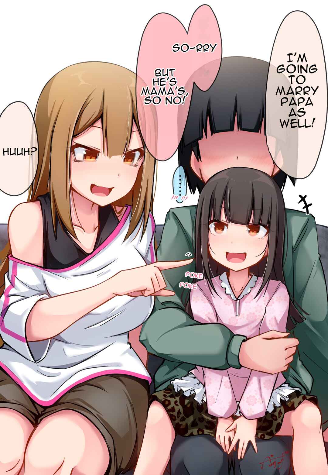 Class no Gal ni Kuuki Atsukai Sareteimasu Chapter 28 - Page 1