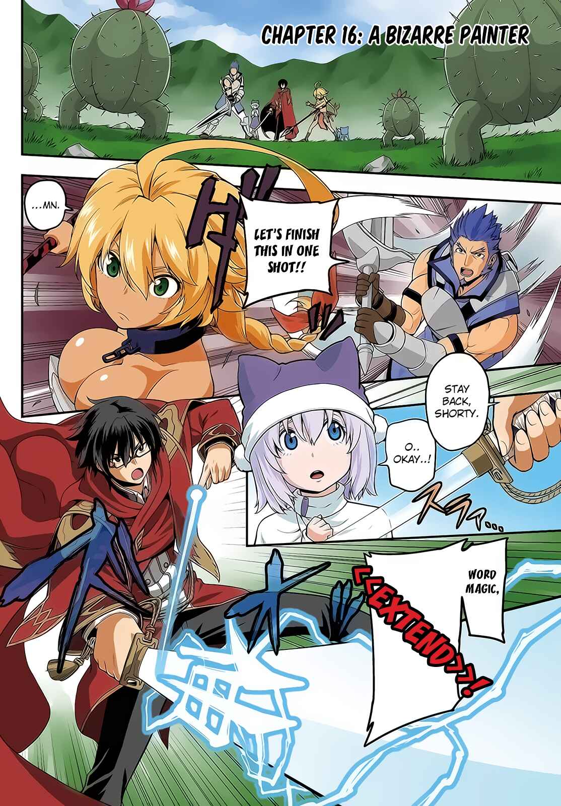 Konjiki no Word Master: Yuusha Yonin ni Makikomareta Unique Cheat Chapter 16 - Page 2