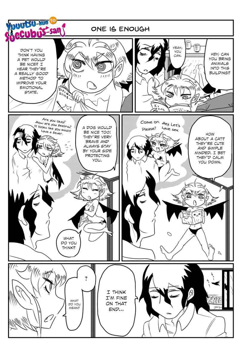 Yuuutsu-kun to Succubus-san Chapter 5 - Page 1
