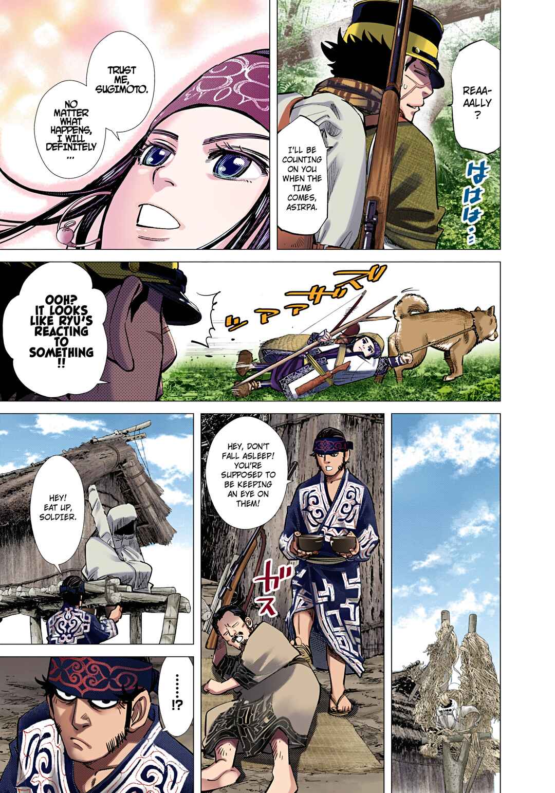Golden Kamuy (Official Colored) Chapter 112 - Page 3