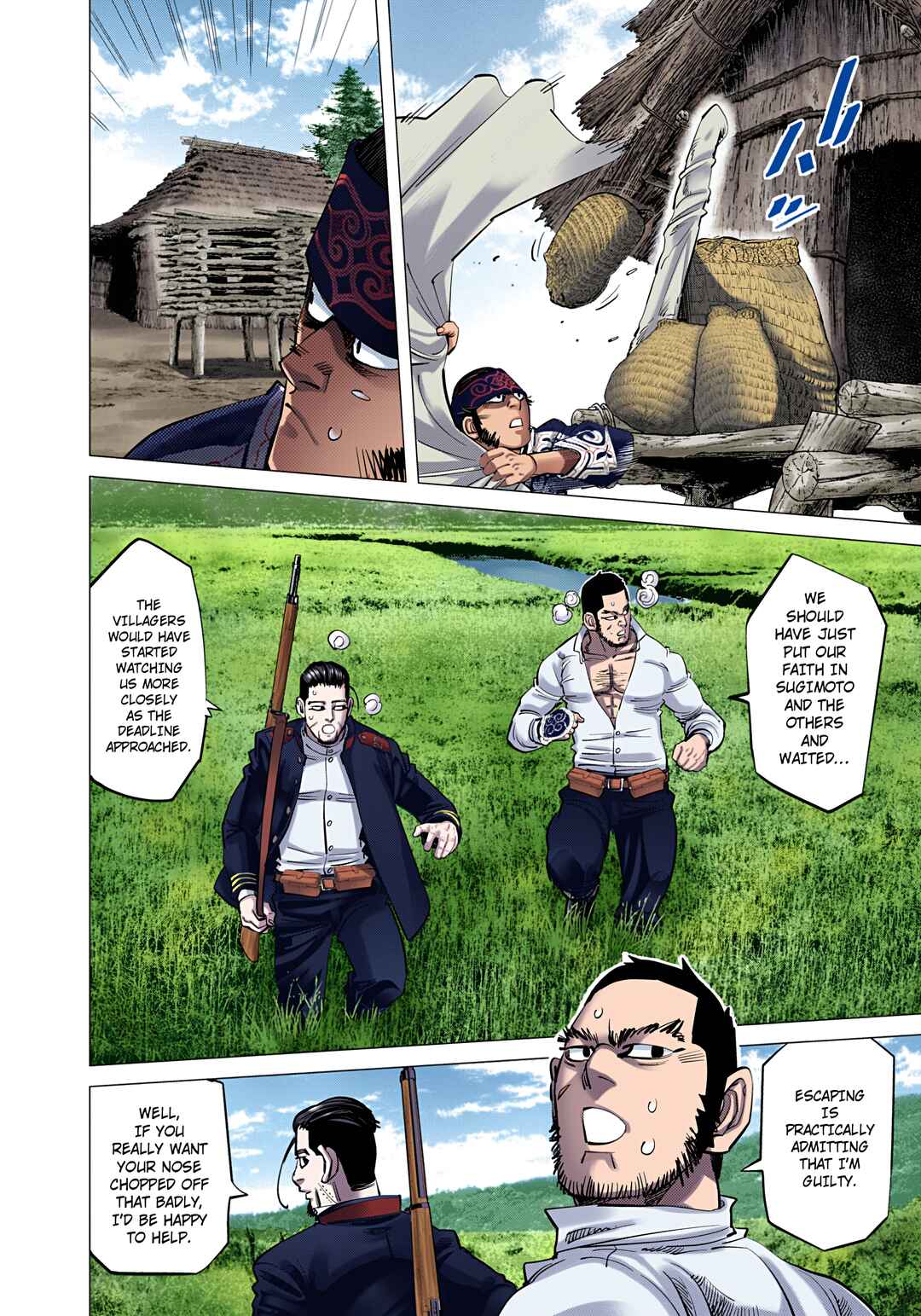 Golden Kamuy (Official Colored) Chapter 112 - Page 4