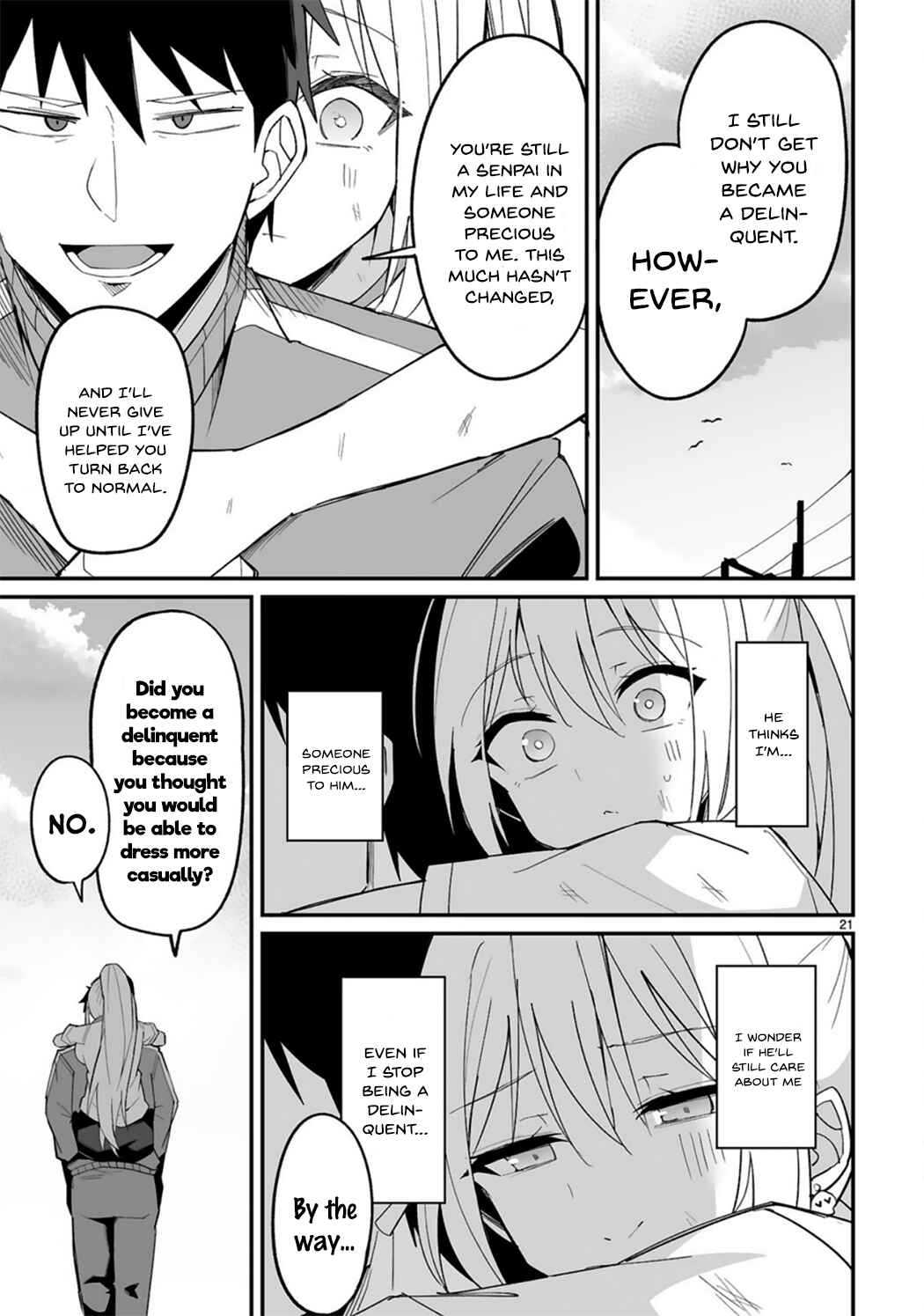 Iinchou Desu ga Furyou ni Naru Hodo Koi Shitemasu! Chapter 2 - Page 21