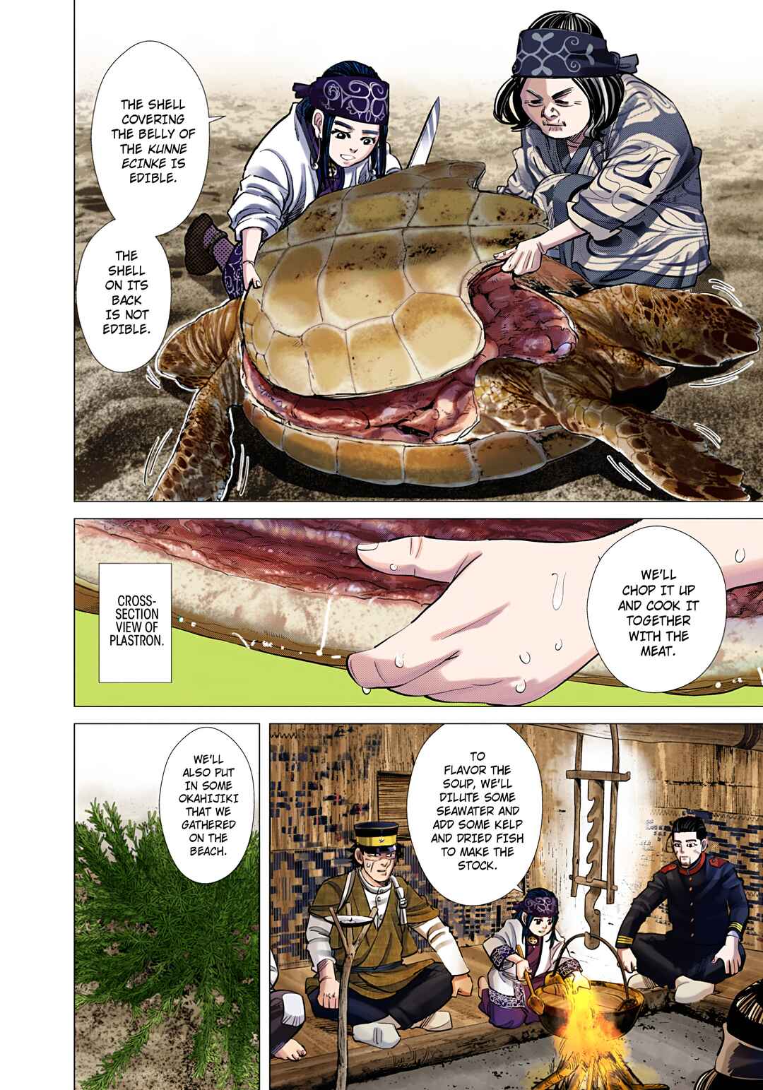 Golden Kamuy (Official Colored) Chapter 114 - Page 14