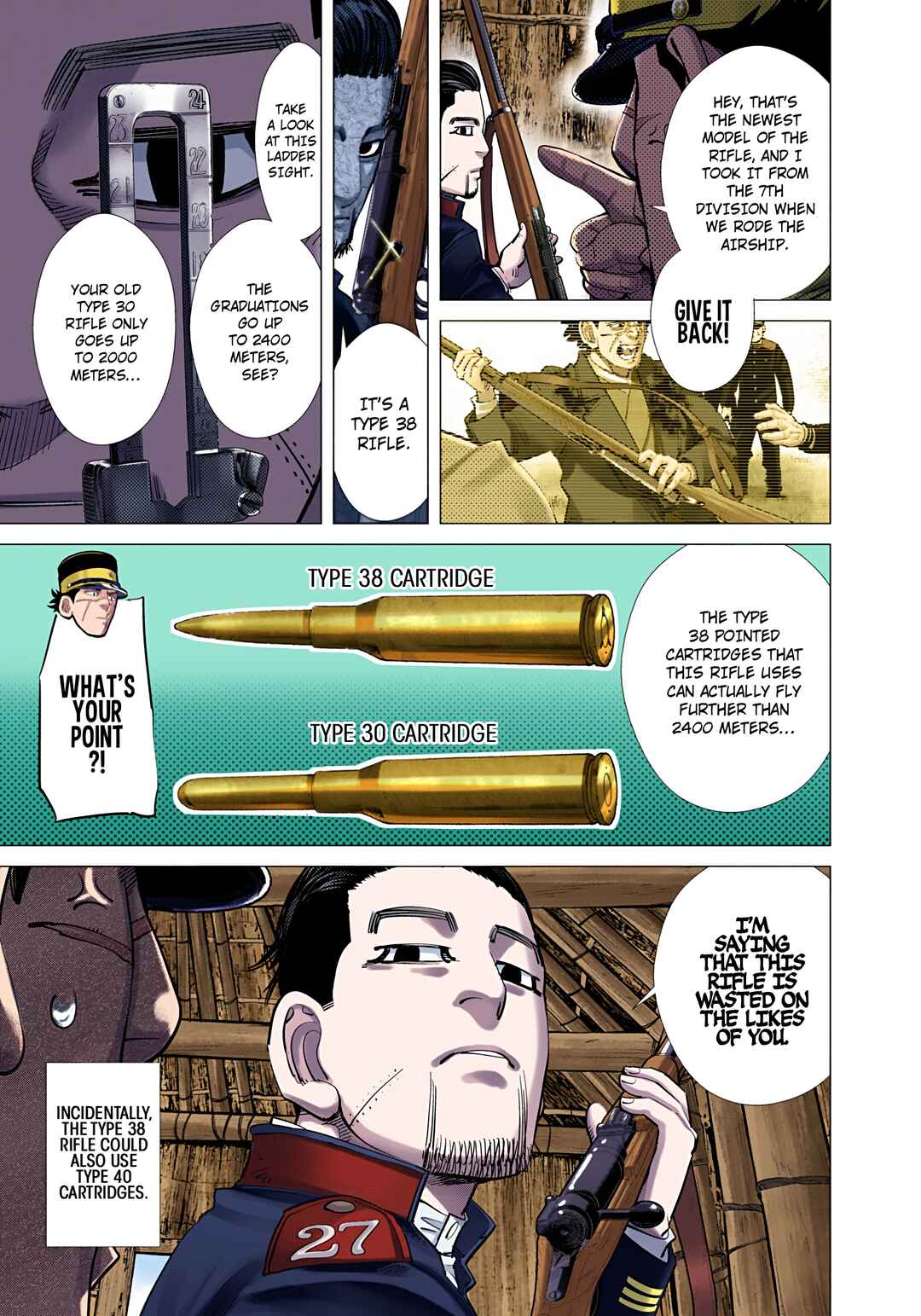 Golden Kamuy (Official Colored) Chapter 114 - Page 3