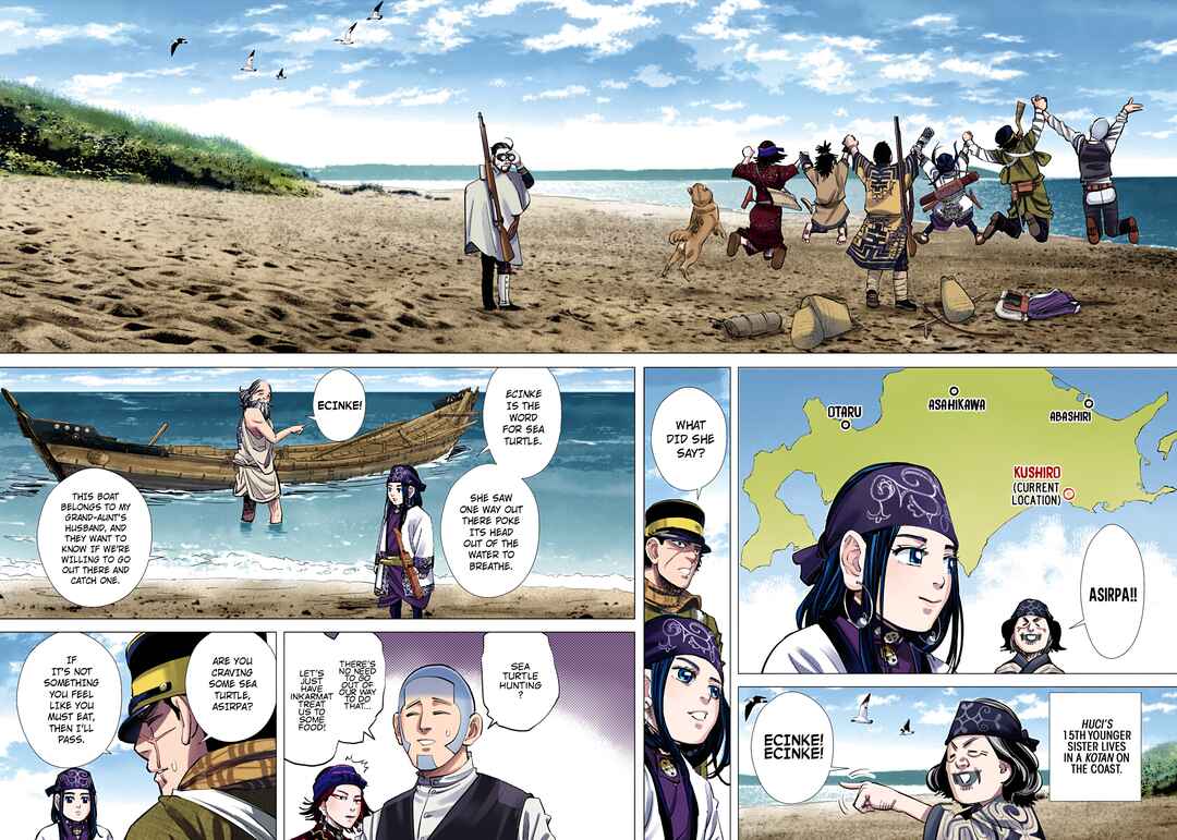 Golden Kamuy (Official Colored) Chapter 114 - Page 8