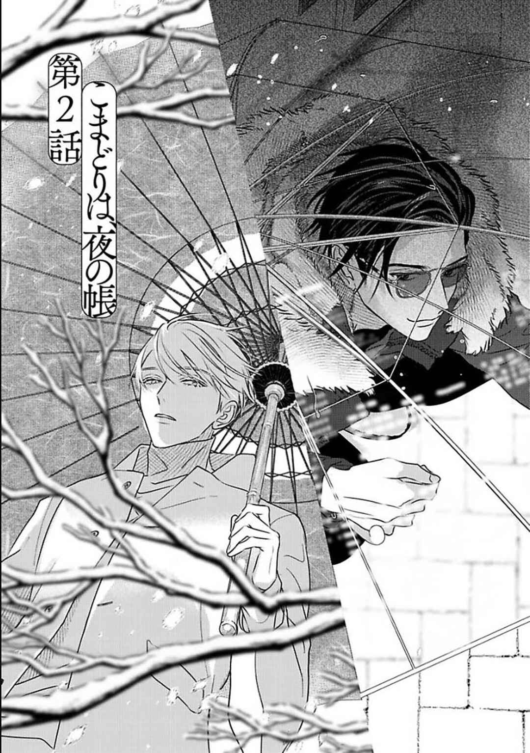 Komadori wa, Yoru no Tobari Chapter 2 - Page 3