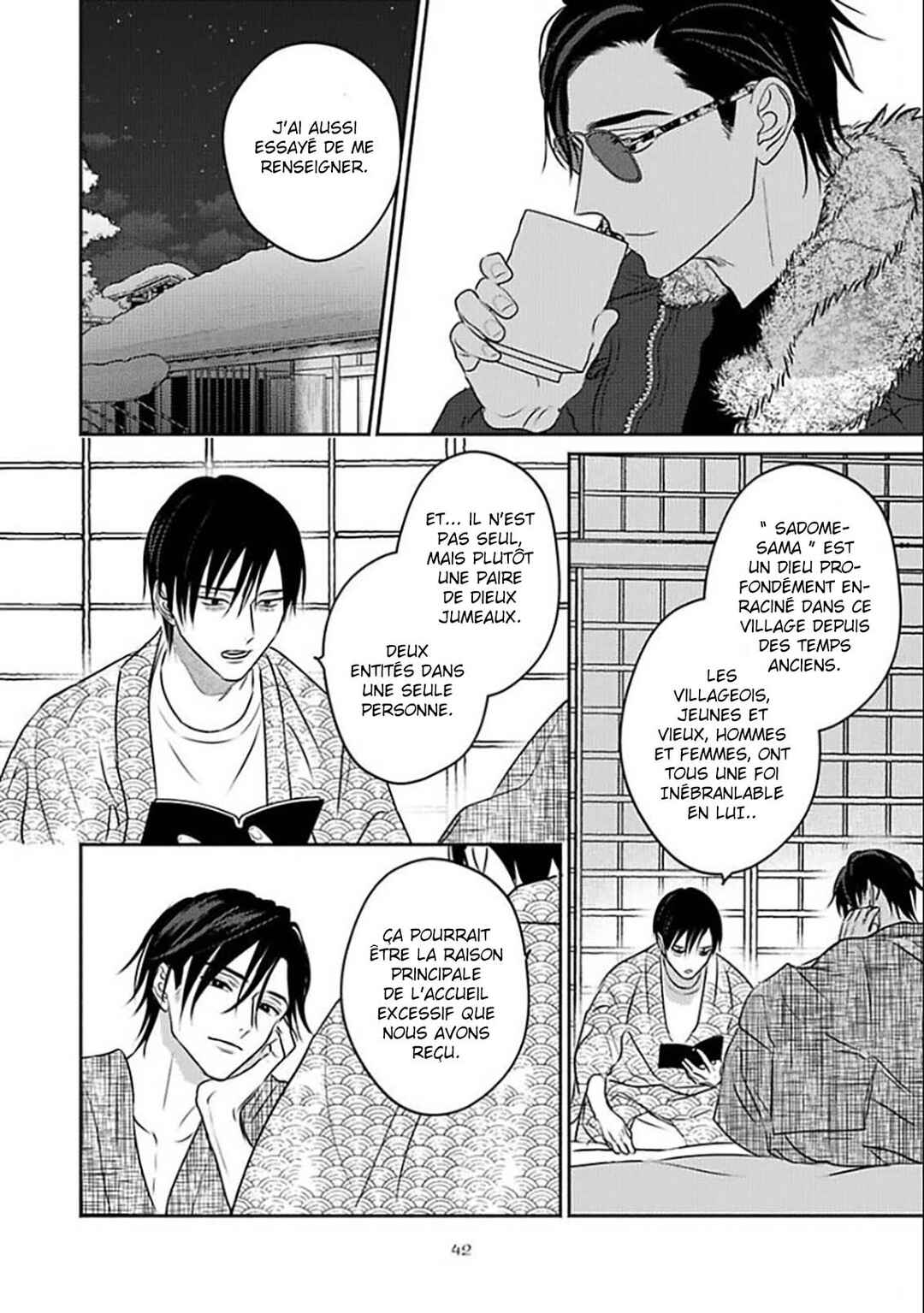 Komadori wa, Yoru no Tobari Chapter 2 - Page 8