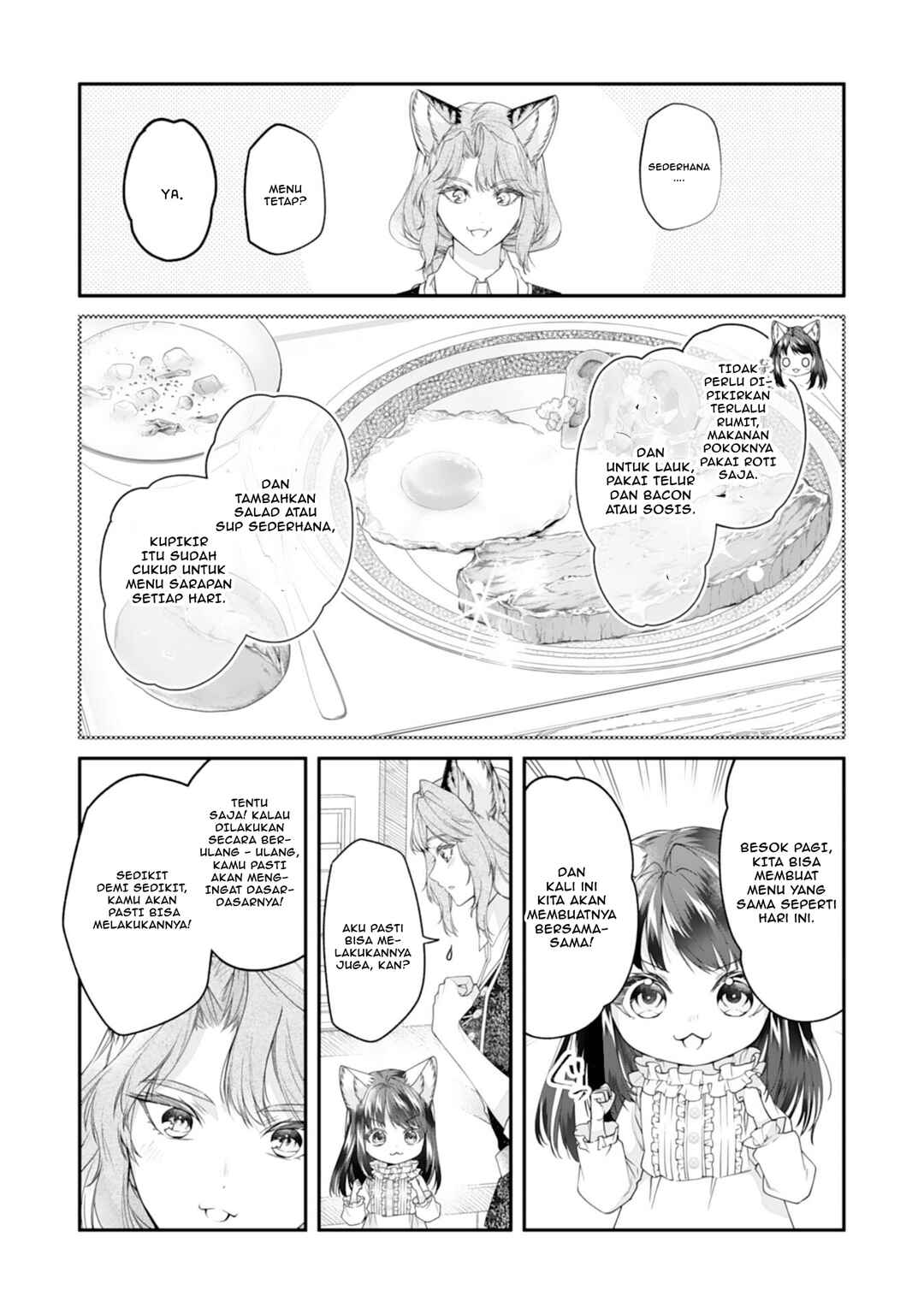 Neko Neko Youjo no Aijou Gohan ~Isekai de Mofumofu-tachi ni Ryouri wo Tsukurimasu!~ Chapter 4 - Page 14