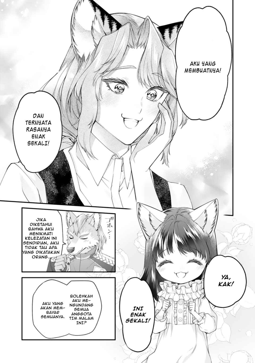 Neko Neko Youjo no Aijou Gohan ~Isekai de Mofumofu-tachi ni Ryouri wo Tsukurimasu!~ Chapter 4 - Page 25