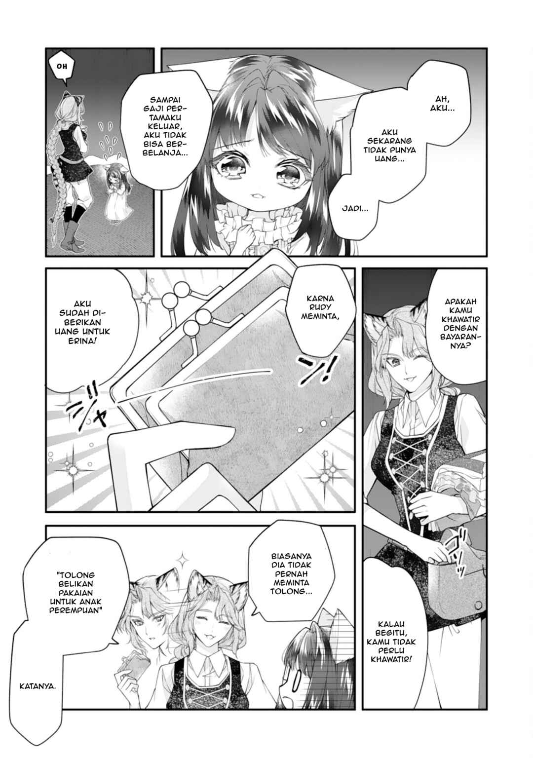 Neko Neko Youjo no Aijou Gohan ~Isekai de Mofumofu-tachi ni Ryouri wo Tsukurimasu!~ Chapter 4 - Page 7
