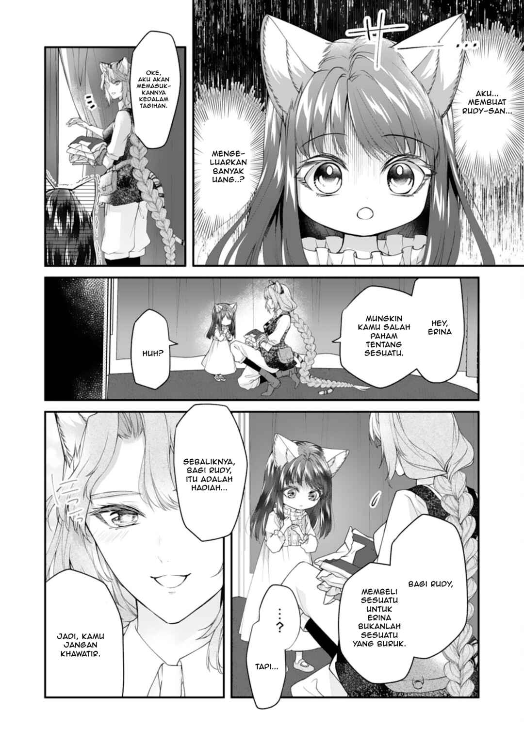 Neko Neko Youjo no Aijou Gohan ~Isekai de Mofumofu-tachi ni Ryouri wo Tsukurimasu!~ Chapter 4 - Page 8