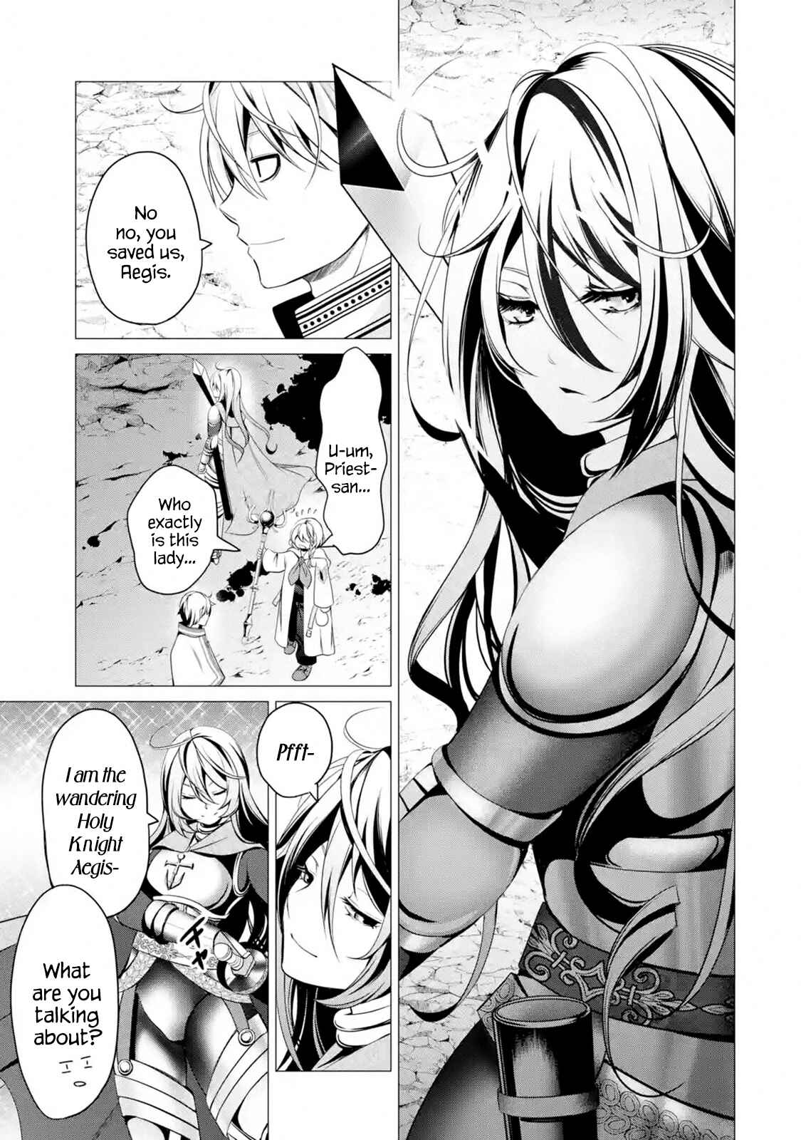 I'm Working at the Church as a Priest, but I Want to Be Cut Some Slack from the Mutilated Bodies of the Heroes that Keep Getting Sent to Me Chapter 1.4 - Page 8